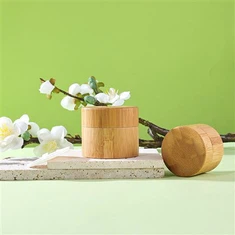 Posuda za kremu od bambusa