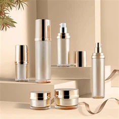 Aluminijska kozmetička bočica s losionom za tijelo